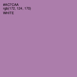 #AC7CAA - Lavender Purple Color Image