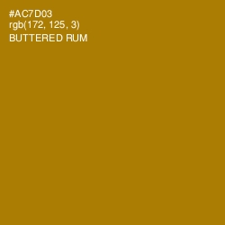 #AC7D03 - Buttered Rum Color Image