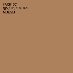 #AC815C - Muesli Color Image