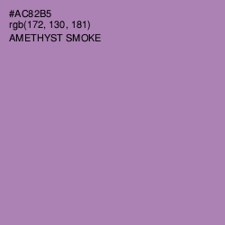 #AC82B5 - Amethyst Smoke Color Image