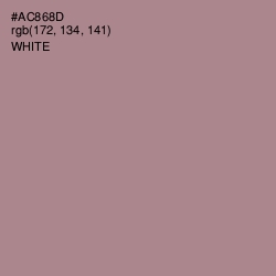 #AC868D - Bouquet Color Image