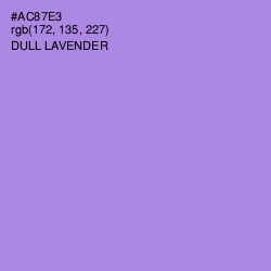 #AC87E3 - Dull Lavender Color Image