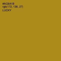 #AC8A1B - Lucky Color Image