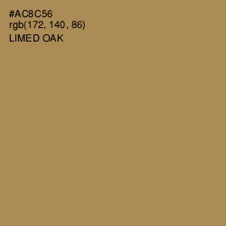 #AC8C56 - Limed Oak Color Image