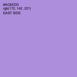 #AC8EDD - East Side Color Image