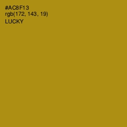 #AC8F13 - Lucky Color Image
