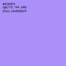 #AC90F9 - Dull Lavender Color Image