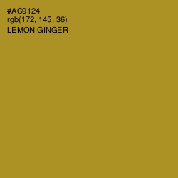 #AC9124 - Lemon Ginger Color Image