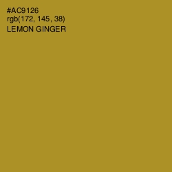 #AC9126 - Lemon Ginger Color Image