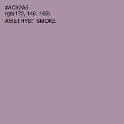#AC92A5 - Amethyst Smoke Color Image