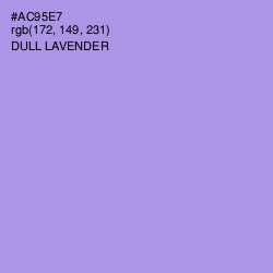 #AC95E7 - Dull Lavender Color Image