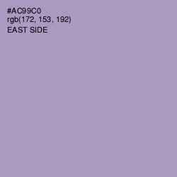 #AC99C0 - East Side Color Image