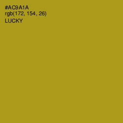 #AC9A1A - Lucky Color Image