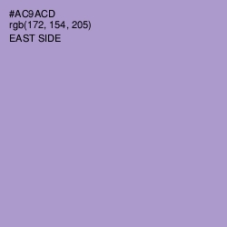 #AC9ACD - East Side Color Image