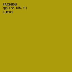 #AC9B0B - Lucky Color Image