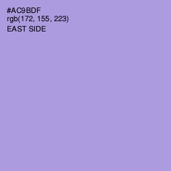 #AC9BDF - East Side Color Image