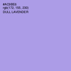 #AC9BE6 - Dull Lavender Color Image