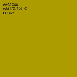 #AC9C00 - Lucky Color Image