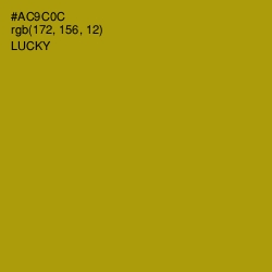 #AC9C0C - Lucky Color Image