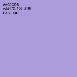#AC9CDB - East Side Color Image