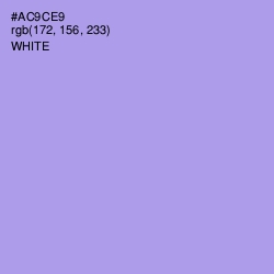 #AC9CE9 - Dull Lavender Color Image