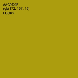 #AC9D0F - Lucky Color Image