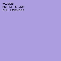 #AC9DE1 - Dull Lavender Color Image