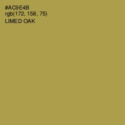 #AC9E4B - Limed Oak Color Image