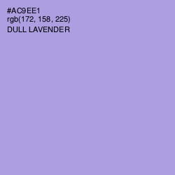 #AC9EE1 - Dull Lavender Color Image