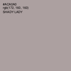 #ACA0A0 - Shady Lady Color Image