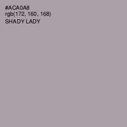 #ACA0A8 - Shady Lady Color Image