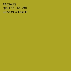 #ACA423 - Lemon Ginger Color Image