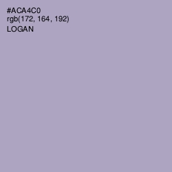 #ACA4C0 - Logan Color Image