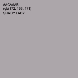 #ACA6AB - Shady Lady Color Image