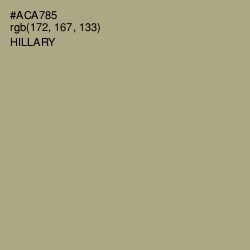 #ACA785 - Hillary Color Image