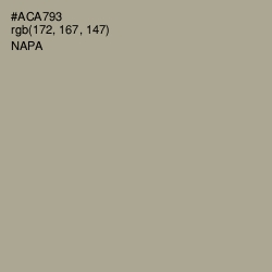 #ACA793 - Napa Color Image