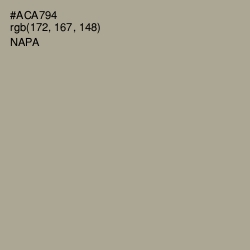 #ACA794 - Napa Color Image