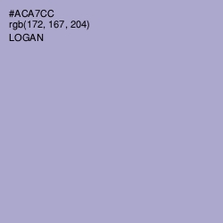 #ACA7CC - Logan Color Image