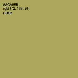 #ACA85B - Husk Color Image