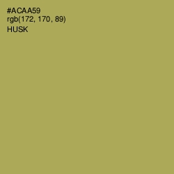 #ACAA59 - Husk Color Image