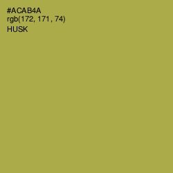 #ACAB4A - Husk Color Image