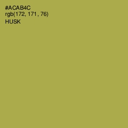 #ACAB4C - Husk Color Image