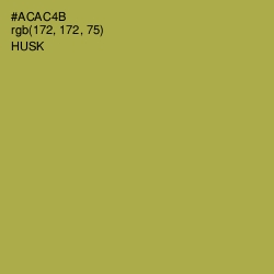 #ACAC4B - Husk Color Image