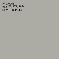 #ACACA5 - Silver Chalice Color Image