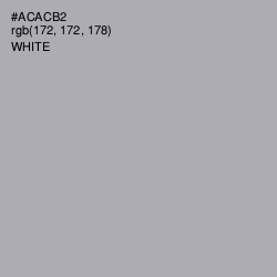 #ACACB2 - Aluminium Color Image