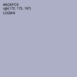 #ACAFC5 - Logan Color Image