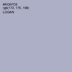 #ACAFC6 - Logan Color Image