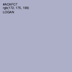 #ACAFC7 - Logan Color Image