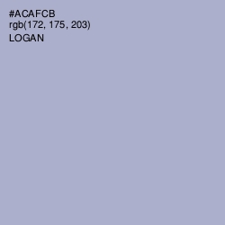 #ACAFCB - Logan Color Image