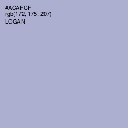 #ACAFCF - Logan Color Image